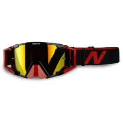 Nitro NV-100 Red Gold Mirror Lens Motocross Goggle 9 Nitro NV-100 Red Gold Mirror Lens Motocross Goggle -Motorcycle Riding Equipment Store 8210204 02 jpg