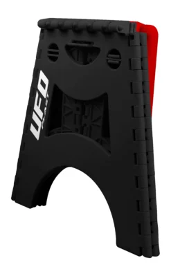 UFO MX Foldable Bike Stand - Black Red 9 UFO MX Foldable Bike Stand - Black Red -Motorcycle Riding Equipment Store ac02428 b closed 1 jpg