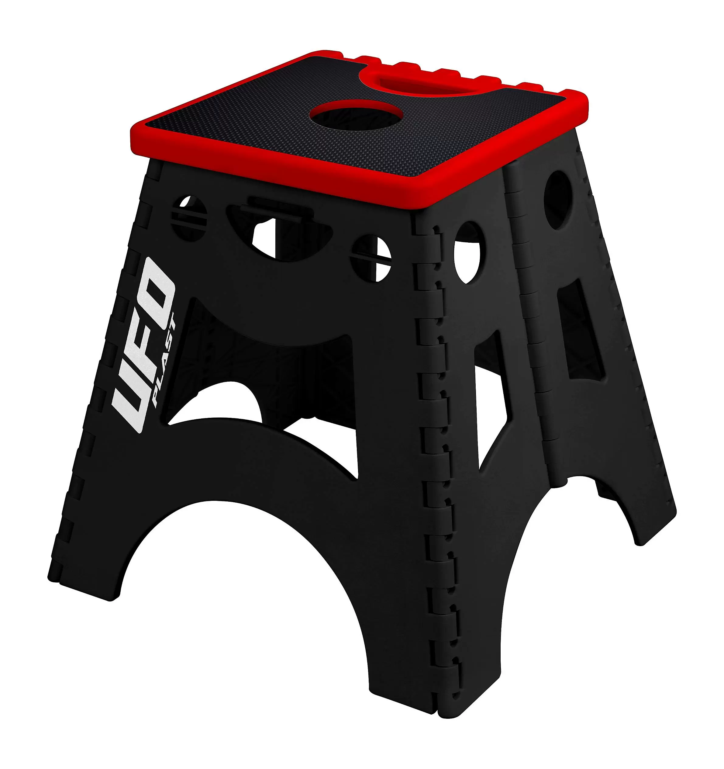 UFO MX Foldable Bike Stand - Black Red 6 UFO MX Foldable Bike Stand - Black Red - Image 4