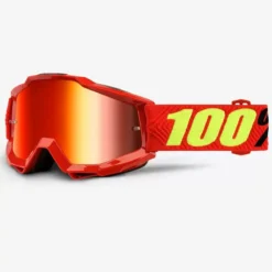 100% Accuri Goggles Saarinen / Red Mirror Lens