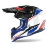 Airoh Aviator 3 - Push Blue Red Gloss 2 Airoh Aviator 3 - Push Blue Red Gloss -Motorcycle Riding Equipment Store av3p55 01