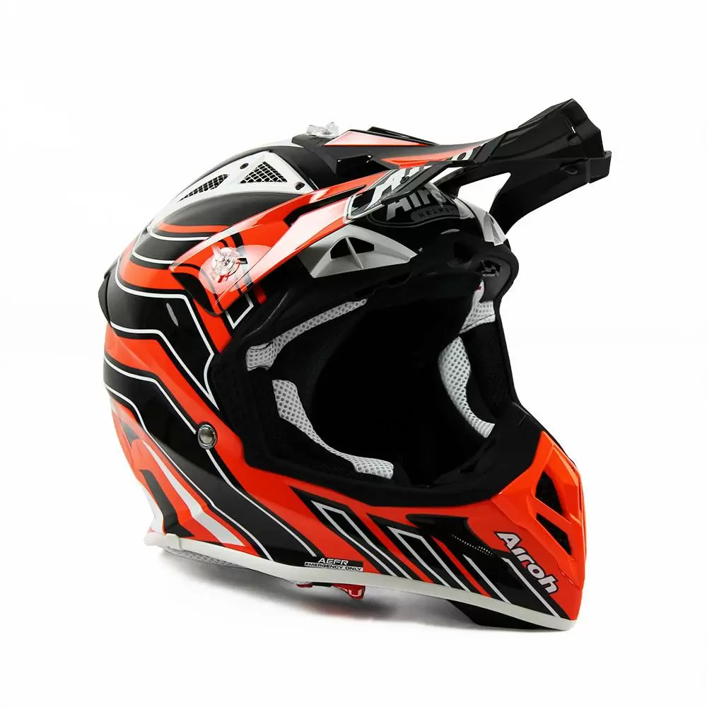 Airoh Aviator Ace Art Orange Gloss Helmet 9 Airoh Aviator Ace Art Orange Gloss Helmet - Image 7