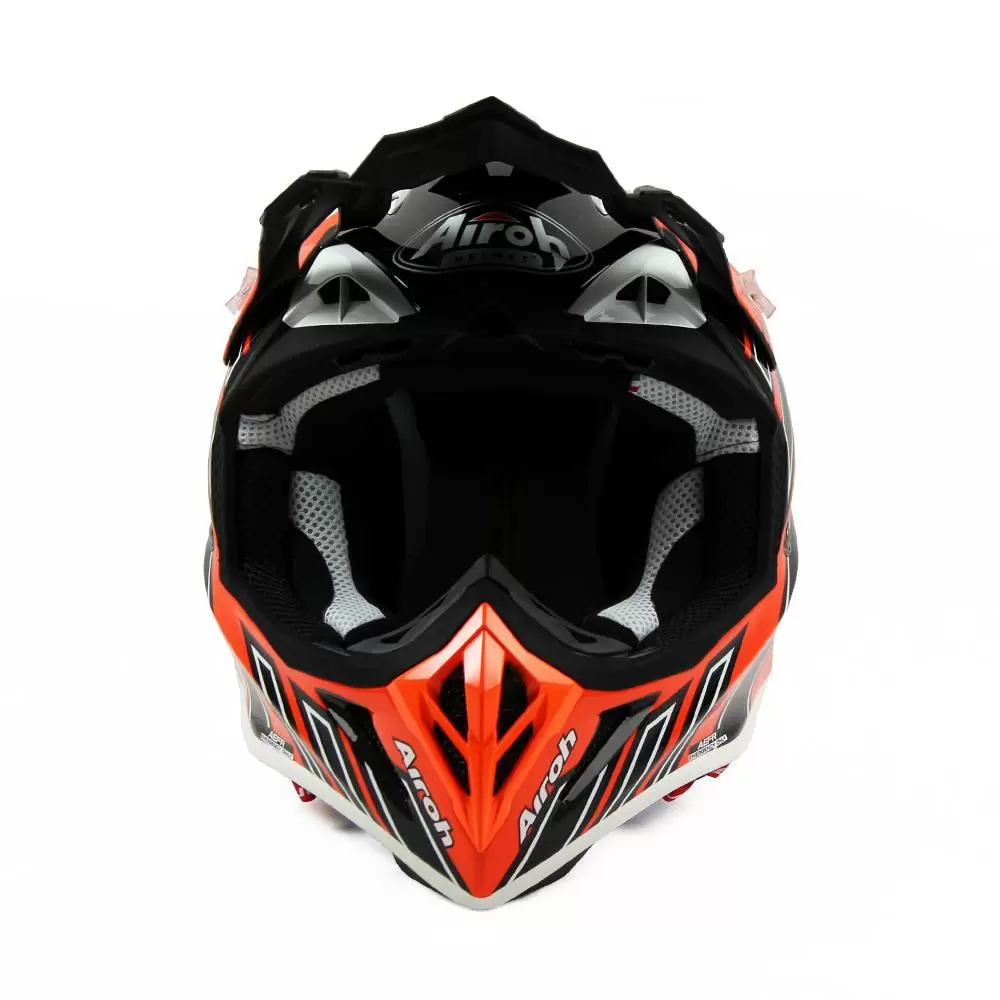 Airoh Aviator Ace Art Orange Gloss Helmet 10 Airoh Aviator Ace Art Orange Gloss Helmet - Image 8