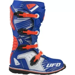 UFO Obsidian Red White Blue Motocross Boots -Motorcycle Riding Equipment Store bo004c 37 jpg