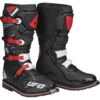 UFO Obsidian Black Red Motocross Boots 1 UFO Obsidian Black Red Motocross Boots -Motorcycle Riding Equipment Store bo004k 46