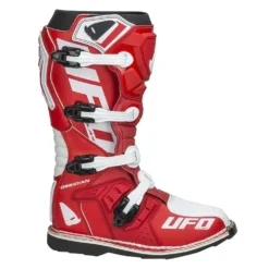 UFO Obsidian Red White Motocross Boots 19 UFO Obsidian Red White Motocross Boots -Motorcycle Riding Equipment Store bo006b 003 jpg