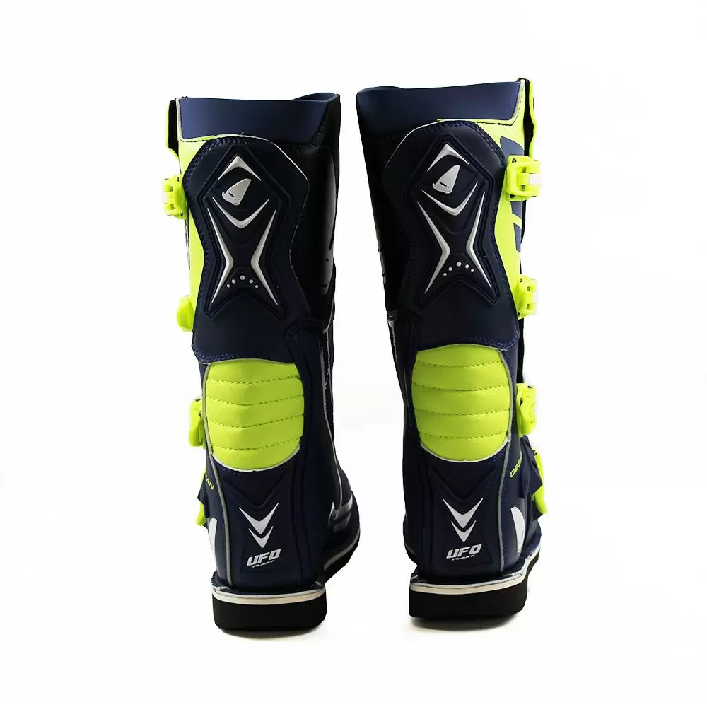 UFO Obsidian Motocross Boots - Blue Neon Yellow 10 UFO Obsidian Motocross Boots - Blue Neon Yellow - Image 8