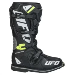 UFO Obsidian Motocross Boots - Black -Motorcycle Riding Equipment Store bo006k 003 jpg