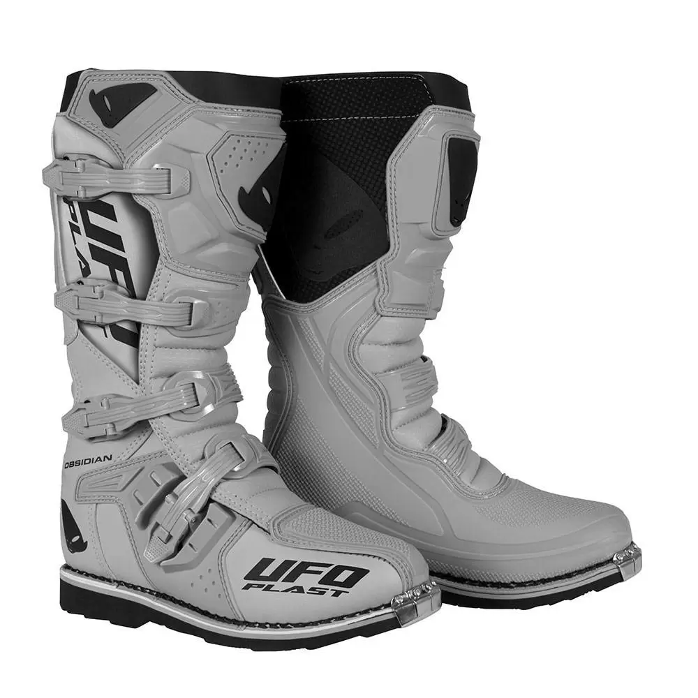UFO Obsidian Grey Motocross Boots 4 UFO Obsidian Grey Motocross Boots - Image 2