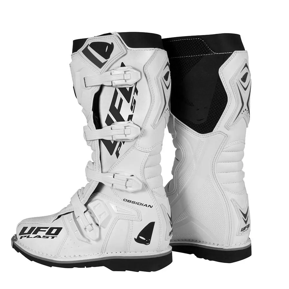 UFO Obsidian White Motocross Boots 8 UFO Obsidian White Motocross Boots - Image 6