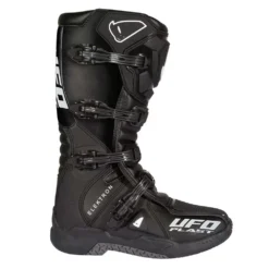 UFO Elektron Black Motocross Boots -Motorcycle Riding Equipment Store bo010k 04 jpg