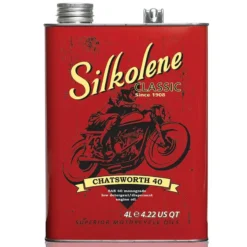 Silkolene Chatsworth SAE 40 Classic & Vintage Monograde Mineral Engine Oil - 4 Litres