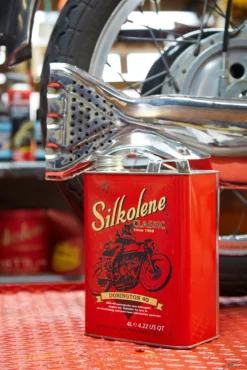 Silkolene Classic Silkolube 20W-50 Mineral Engine Oil For Cars & Motorbikes - 4 Litres -Motorcycle Riding Equipment Store classic6 jpg