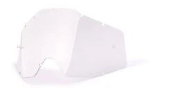 100% Accuri Racecraft Strata Anti-Fog Replacement Goggle Lens -Motorcycle Riding Equipment Store clear lens