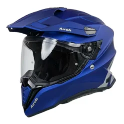 Airoh Commander Blue Matt Adventure Helmet -Motorcycle Riding Equipment Store cm19 01 jpg