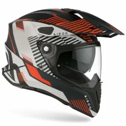 Airoh Commander Boost Orange Matt Adventure Helmet -Motorcycle Riding Equipment Store cmm32 02 jpg