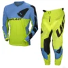 UFO Division Neon Yellow Motocross Kit Combo 2 UFO Division Neon Yellow Motocross Kit Combo -Motorcycle Riding Equipment Store divkcdflu 4 jpg