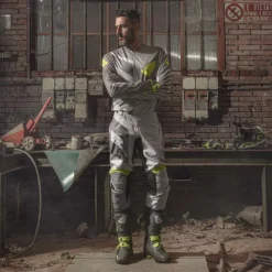 UFO Vanadium Grey Neon Yellow Motocross Kit Combo -Motorcycle Riding Equipment Store dsc1658 modifica 15 jpg