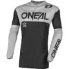 O'Neal Element Racewear V.23 Jersey Black / Grey -Motorcycle Riding Equipment Store e004 103 01