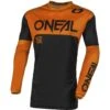 O'Neal Element Racewear V.23 Jersey Black / Orange -Motorcycle Riding Equipment Store e004 163 01