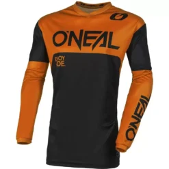 O'Neal Element Racewear V.23 Jersey Black / Orange -Motorcycle Riding Equipment Store e004 163 01 jpg