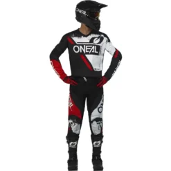 O'Neal Element Shocker V.23 Jersey Black / Red 12 O'Neal Element Shocker V.23 Jersey Black / Red -Motorcycle Riding Equipment Store e004 303 03 jpg