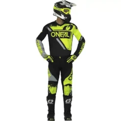 O'Neal Element Shocker V.23 Jersey Black / Neon Yellow 12 O'Neal Element Shocker V.23 Jersey Black / Neon Yellow -Motorcycle Riding Equipment Store e004 37 03 jpg
