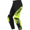 O'Neal Element Shocker V23 Pants Black / Neon Yellow -Motorcycle Riding Equipment Store e022 37 01