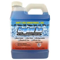 Engine Ice High Performance Coolant - 1/2 Gallon -Motorcycle Riding Equipment Store enigine ice 3 jpg