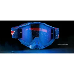 100% FMF Powerbomb Rocket Blue Clear Lens Motocross Goggles 8 100% FMF Powerbomb Rocket Blue Clear Lens Motocross Goggles -Motorcycle Riding Equipment Store f 50200 101 02 03 jpg