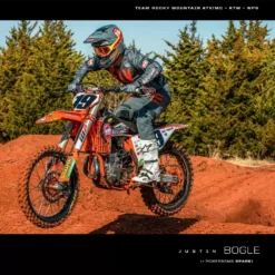 100% FMF Powerbomb Spark Red Mirror Lens Motocross Goggles -Motorcycle Riding Equipment Store f 50200 251 06 03 jpg