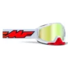 100% FMF Powerbomb Rocket White True Gold Mirror Lens Motocross Goggles 2 100% FMF Powerbomb Rocket White True Gold Mirror Lens Motocross Goggles -Motorcycle Riding Equipment Store f 50200 253 00 01 jpg