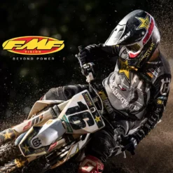 100% FMF Powerbomb Rocket White True Gold Mirror Lens Motocross Goggles 9 100% FMF Powerbomb Rocket White True Gold Mirror Lens Motocross Goggles -Motorcycle Riding Equipment Store f 50200 253 00 03 jpg