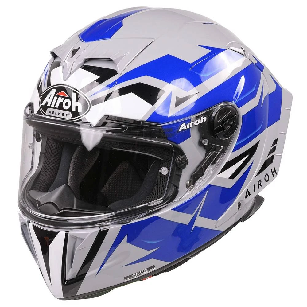 Airoh GP 550 S Wander Blue Full Face Helmet 3 Airoh GP 550 S Wander Blue Full Face Helmet