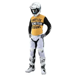 Troy Lee Designs GP Air Team 81 Yellow Black Motocross Kit Combo -Motorcycle Riding Equipment Store gpakct81yb 05 jpg