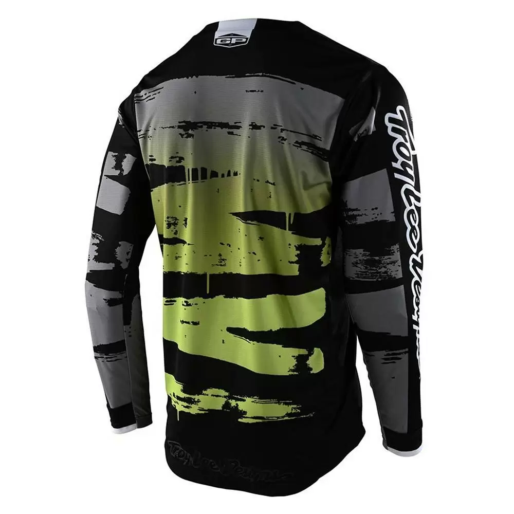 Troy Lee Designs GP Brushed Black Glo Green Motocross Kit Combo 4 Troy Lee Designs GP Brushed Black Glo Green Motocross Kit Combo - Image 2