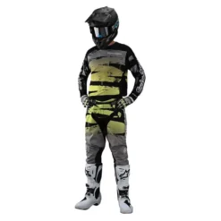 Troy Lee Designs GP Brushed Black Glo Green Motocross Kit Combo 12 Troy Lee Designs GP Brushed Black Glo Green Motocross Kit Combo -Motorcycle Riding Equipment Store gpkcbbgg 05 jpg