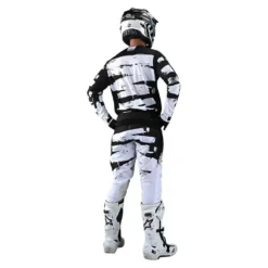 Troy Lee Designs GP Brushed Black White Motocross Kit Combo 13 Troy Lee Designs GP Brushed Black White Motocross Kit Combo -Motorcycle Riding Equipment Store gpkcbbw 06 jpg