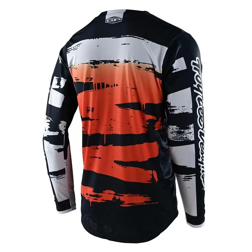 Troy Lee Designs GP Brushed Team Navy Orange Motocross Kit Combo 4 Troy Lee Designs GP Brushed Team Navy Orange Motocross Kit Combo - Image 2