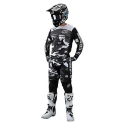 Troy Lee Designs GP Formula Camo Black Grey Motocross Kit Combo -Motorcycle Riding Equipment Store gpkcfcbg 05 jpg