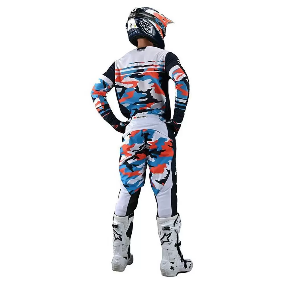 Troy Lee Designs GP Formula Camo Navy Orange Motocross Kit Combo 8 Troy Lee Designs GP Formula Camo Navy Orange Motocross Kit Combo - Image 6