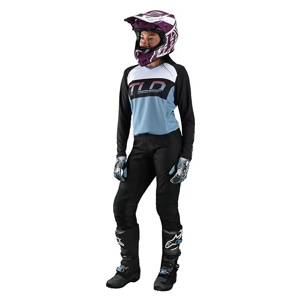 Troy Lee Designs GP Icon Smokey Blue Women's Motocross Kit Combo 7 Troy Lee Designs GP Icon Smokey Blue Women's Motocross Kit Combo - Image 5