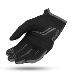 UFO Reason Black Grey Motocross Gloves -Motorcycle Riding Equipment Store gu04420 e 02 3 jpg