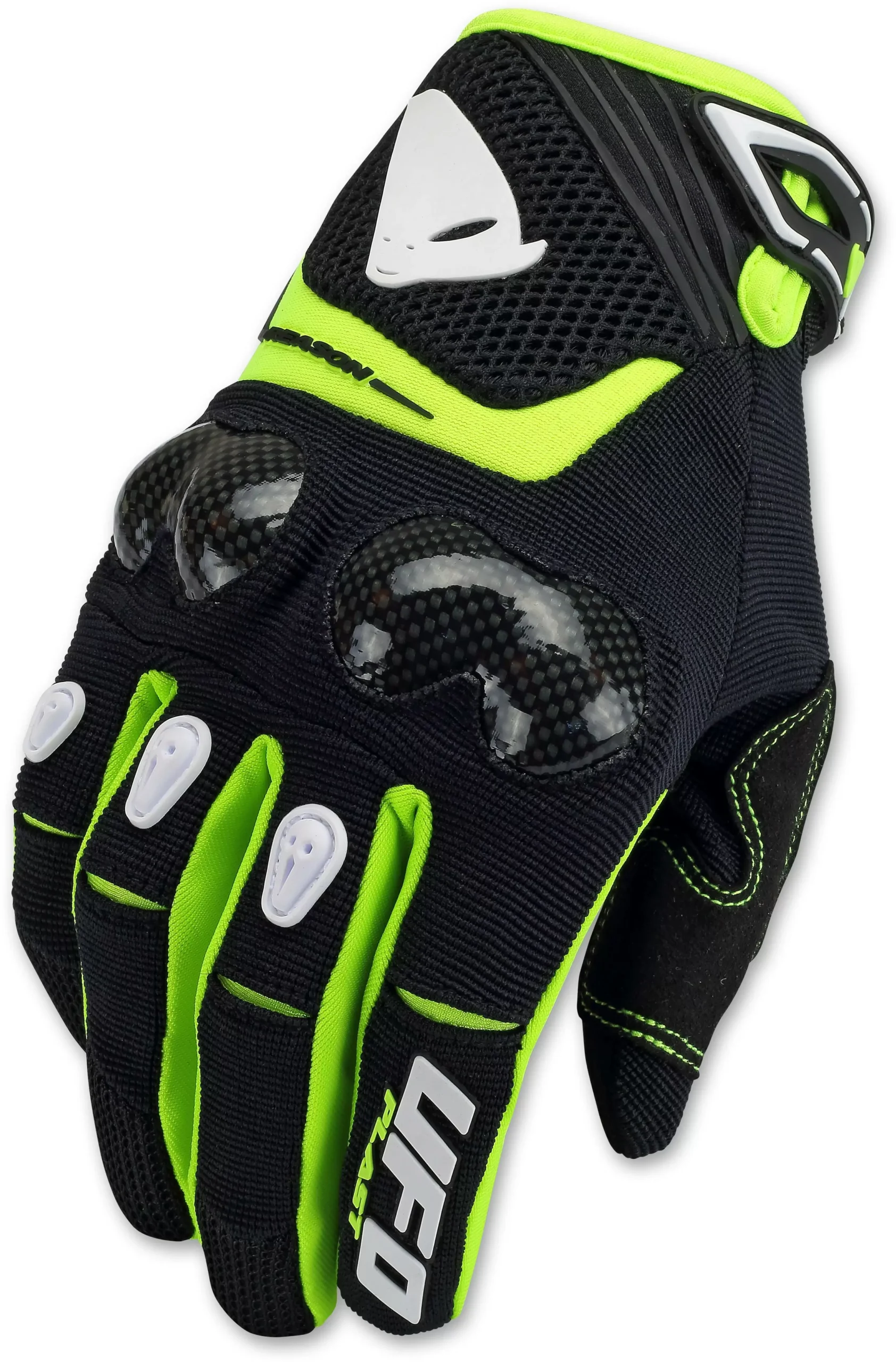 UFO Reason Carbon Black Motocross Gloves 8 UFO Reason Carbon Black Motocross Gloves - Image 6