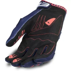 UFO Trace Blue Motocross Gloves -Motorcycle Riding Equipment Store gu04450c palm 4 jpg
