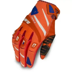UFO Trace Orange Motocross Gloves -Motorcycle Riding Equipment Store gu04450f 13 jpg