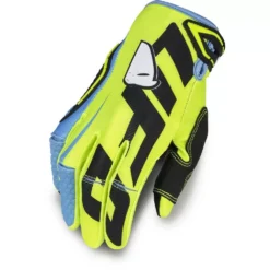 UFO Blaze Neon Yellow Motocross Gloves 12 UFO Blaze Neon Yellow Motocross Gloves -Motorcycle Riding Equipment Store gu04453dflu 13 jpg