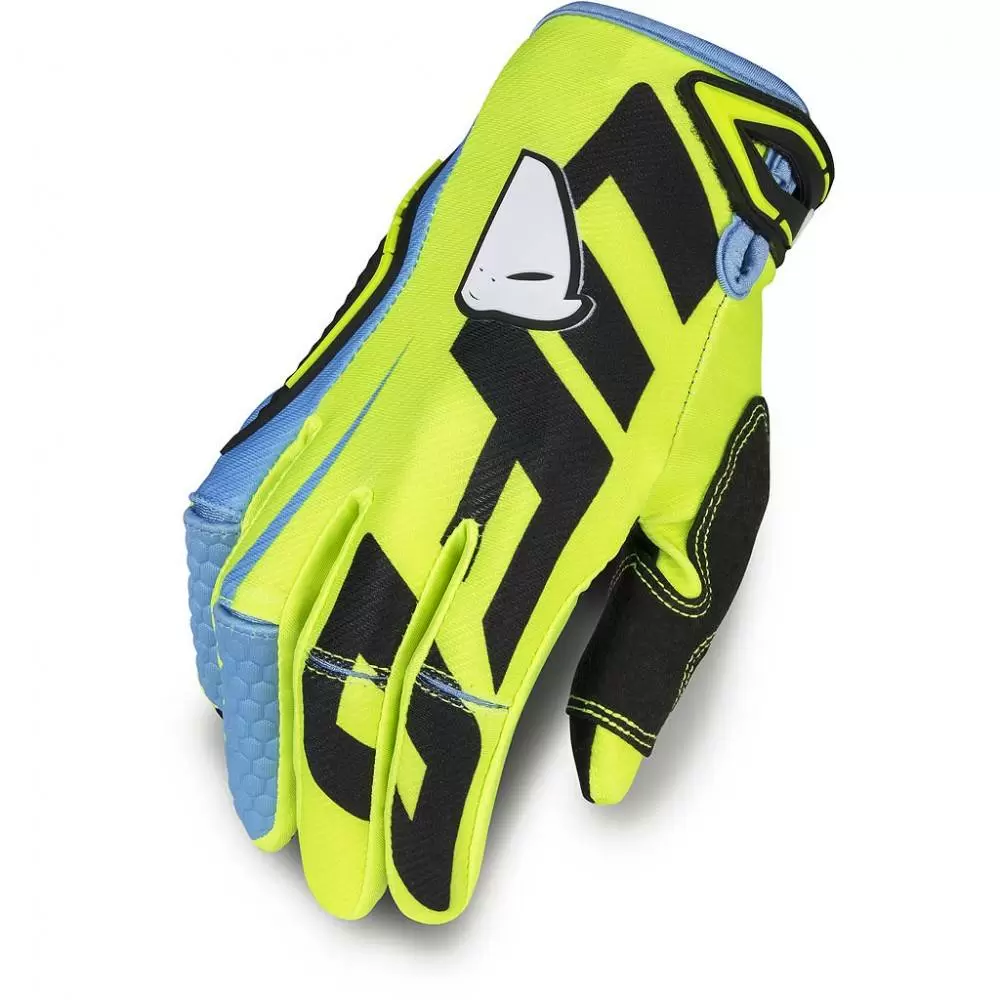 UFO Blaze Neon Yellow Motocross Gloves 7 UFO Blaze Neon Yellow Motocross Gloves - Image 5