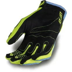 UFO Blaze Neon Yellow Motocross Gloves 13 UFO Blaze Neon Yellow Motocross Gloves -Motorcycle Riding Equipment Store gu04453dflu palm 3 jpg
