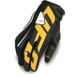 UFO Blaze Black Orange Motocross Gloves -Motorcycle Riding Equipment Store gu04453k 16